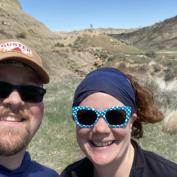 Us at Makoshika Disc Golf Course